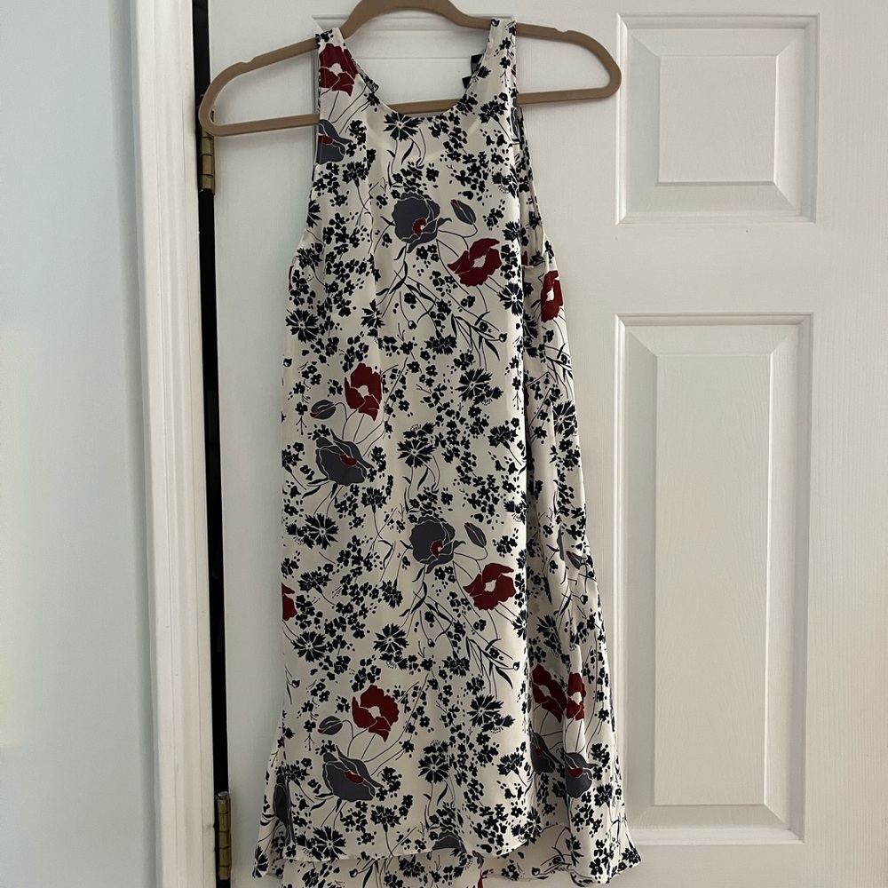 Theory Floral Shift Dress